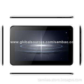 10.1-inch Tablet PCs with Allwinner A23, Dual-core/DDR3 1/16GB Flash/1,024x600/Android 4.4New
